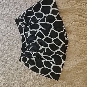 Club Monaco silk shorts skort